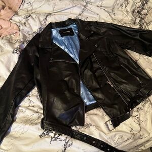 fashion nova leather jacket